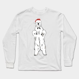 Christmas polar bear Long Sleeve T-Shirt